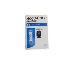 Accu-Chek SmartView 50 Count Test Strips exp 11-30-25 New Sealed